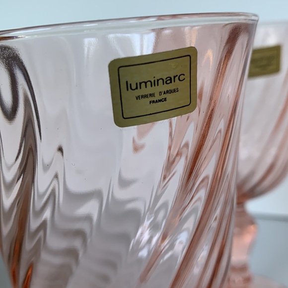 Pink Luminarc Depression Glasses (6) - Picture 5 of 8